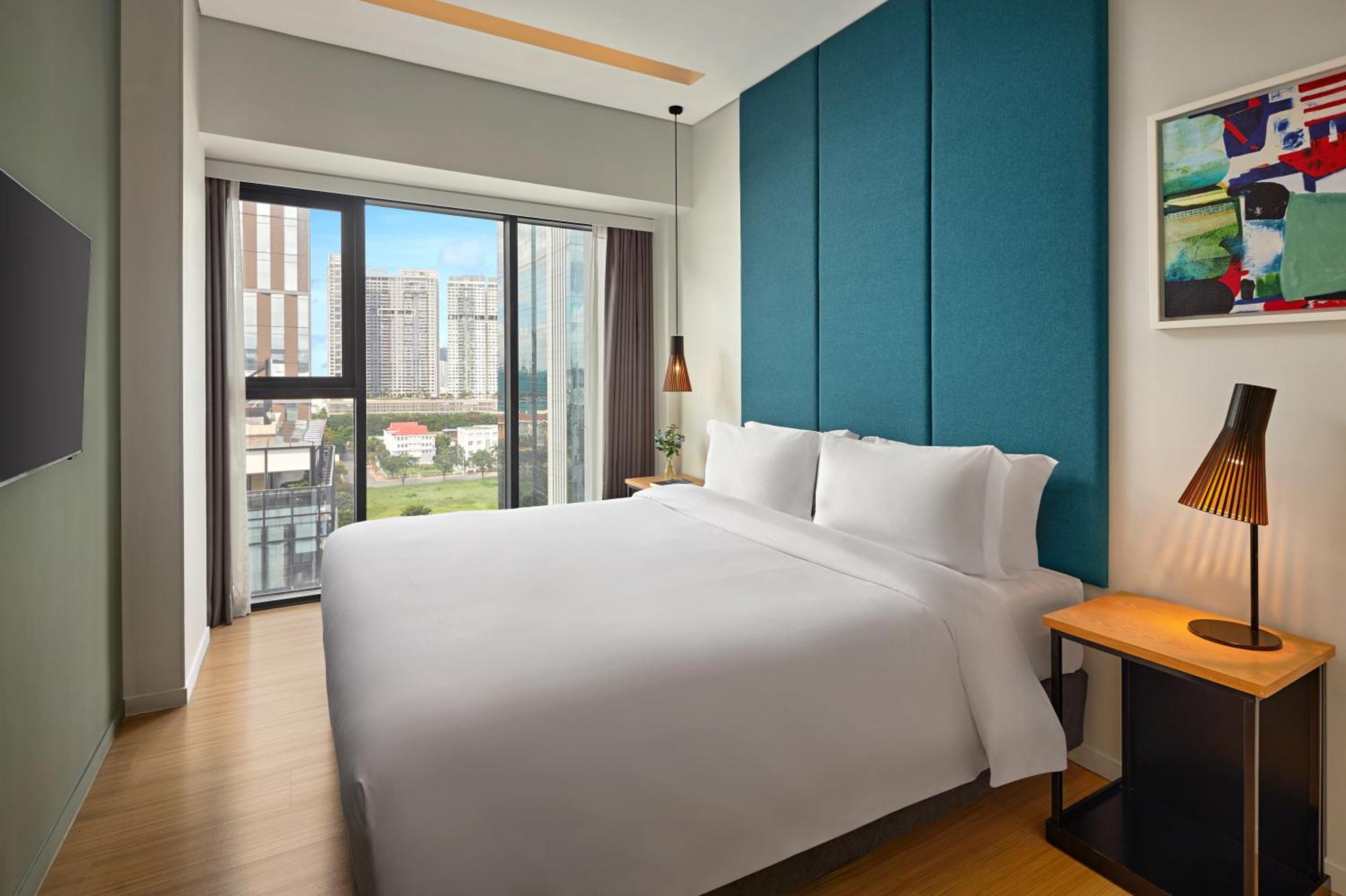 Novotel Living Saigon South Ho-Chi-Minh-Stadt Exterior foto